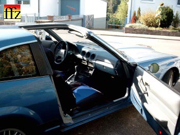 Einblick rechts - der Nissan 280 ZX-T von Frank F. Zilly