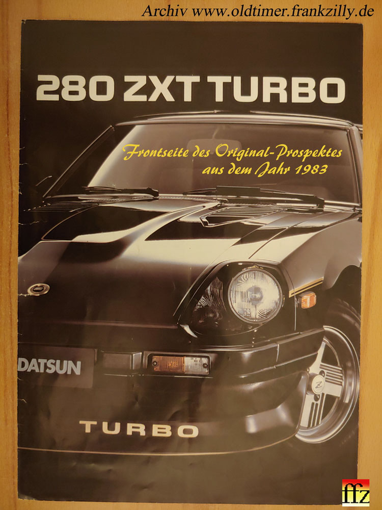 der "280 ZXT TURBO". Diese Bezeichnung, diese Schreibweise des Modellnamens finde ich �de und phantasielos. In meiner Welt ist das ein      280 Zx TT