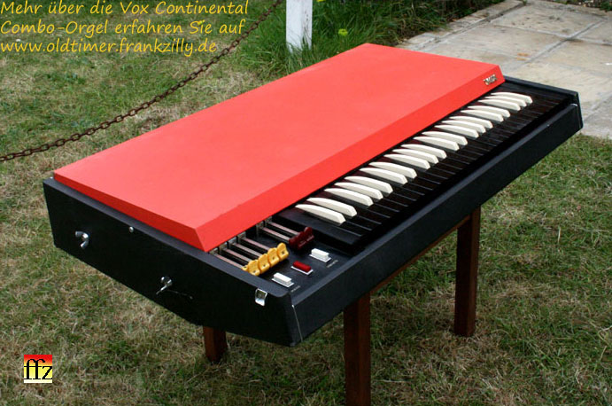 Das ist die legendäre Combo-Orgel Vox Continental